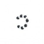 Black Tourmaline Silver