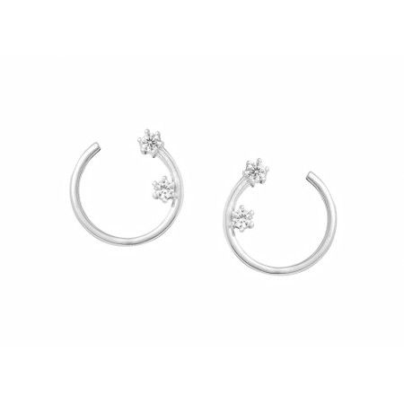 SHINY CIRCLE EARRING