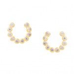 Gold Plated Silver - Zircon