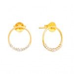 Gold Plated Silver - Zircon