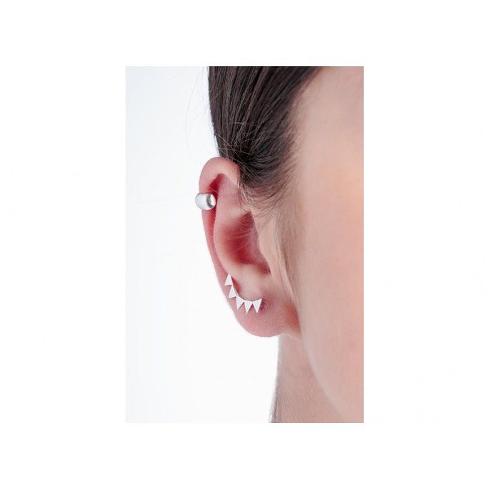 PENDIENTE earcuff TRINGULOS