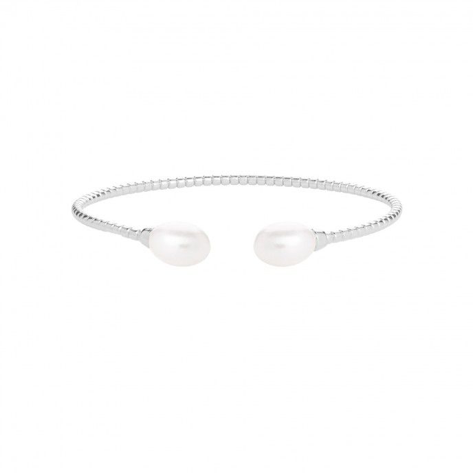 CUFF WITH 2 PEARLS