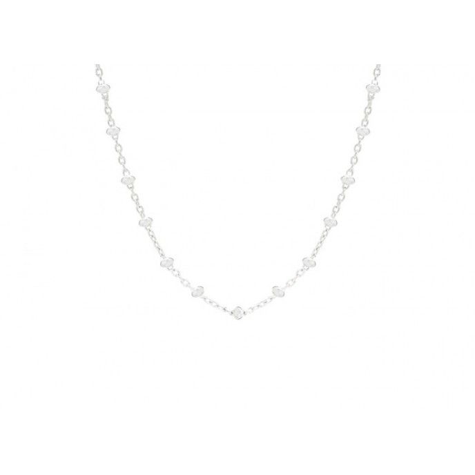 SILVER BEADS CHOKER