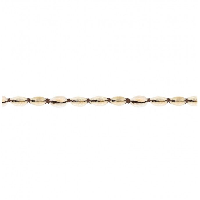 PULSERA CON CONCHA PARA EL PIE