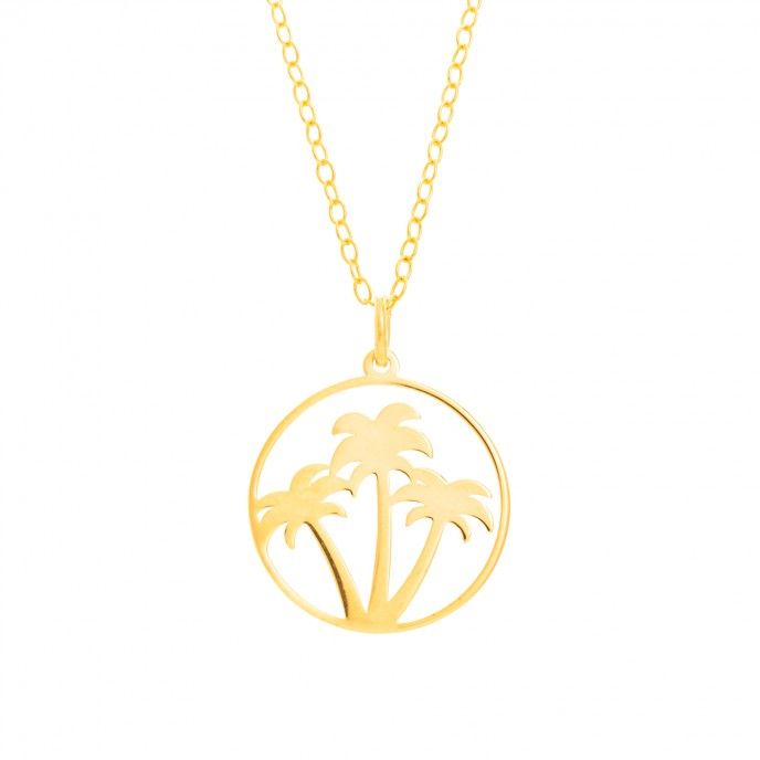 PALM TREES NECKLACE 