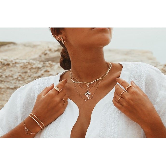 PALM TREES NECKLACE 