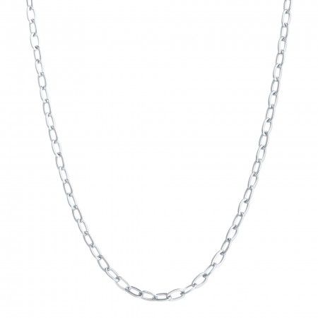 OVAL WIRE STEEL CHAIN 50CM