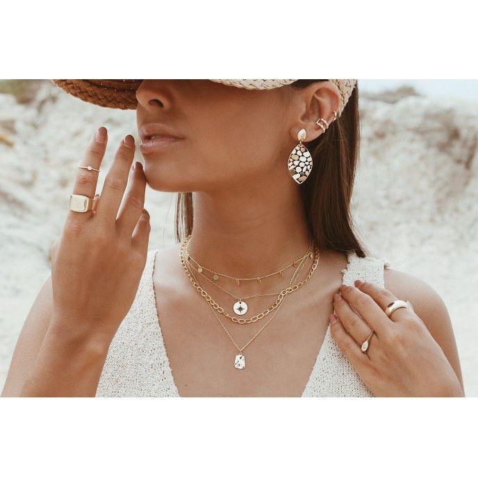 DOUBLE EAR CUFF WITH ZIRCON