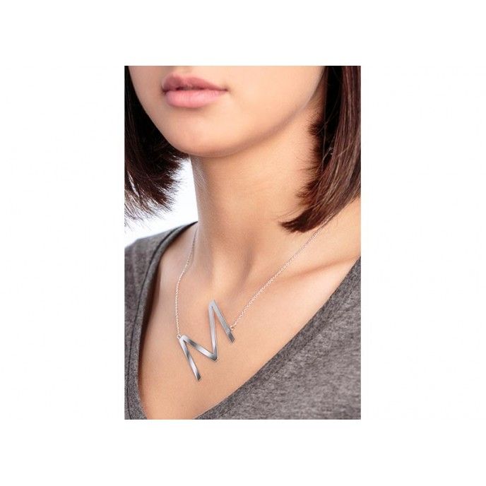 BIG LETTER NECKLACE