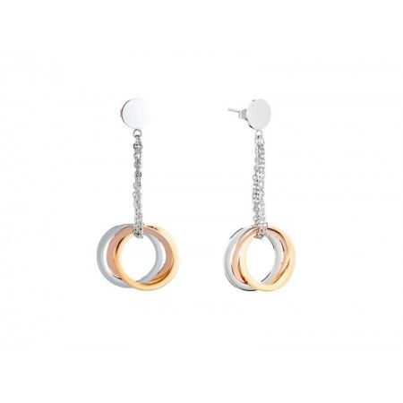 TRICOLOR STEEL EARRINGS