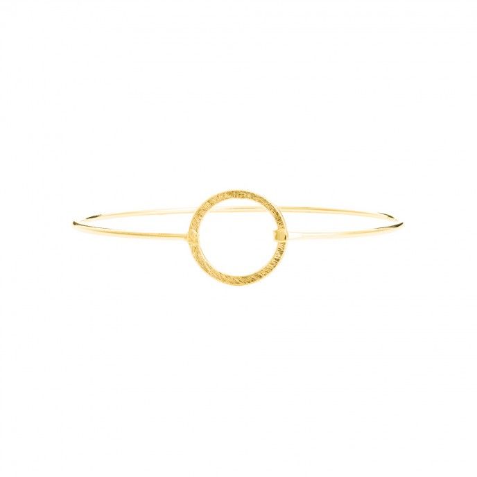 RIGID WHEEL SILVER BRACELET