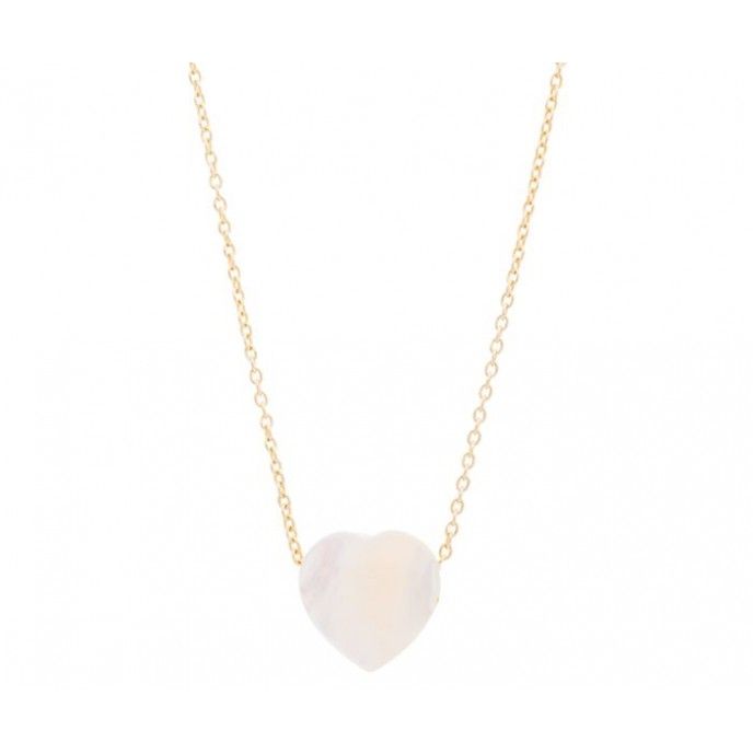 SILVER HEART NECKLACE