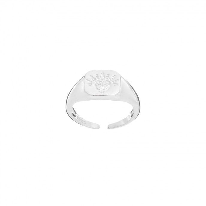 ANILLO AJUSTABLE CON SELLO