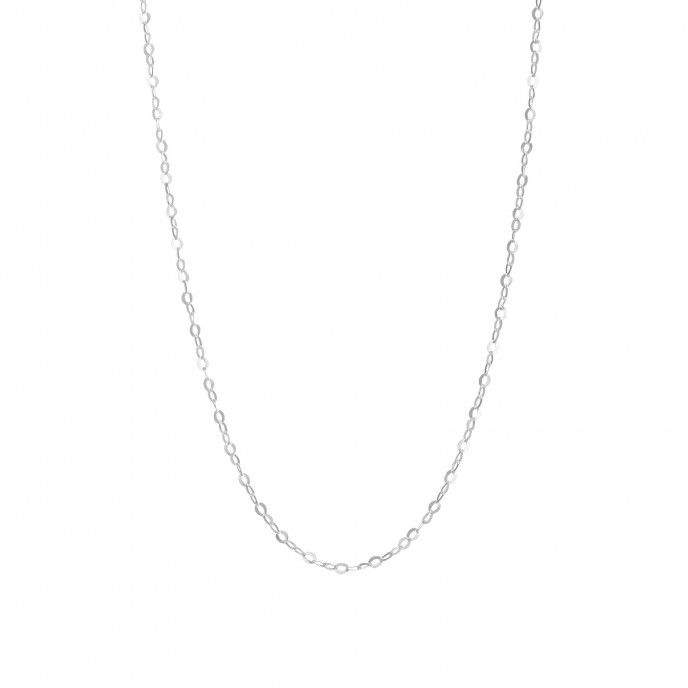 CHOKER OVAL LINKS BRIGHT MESH