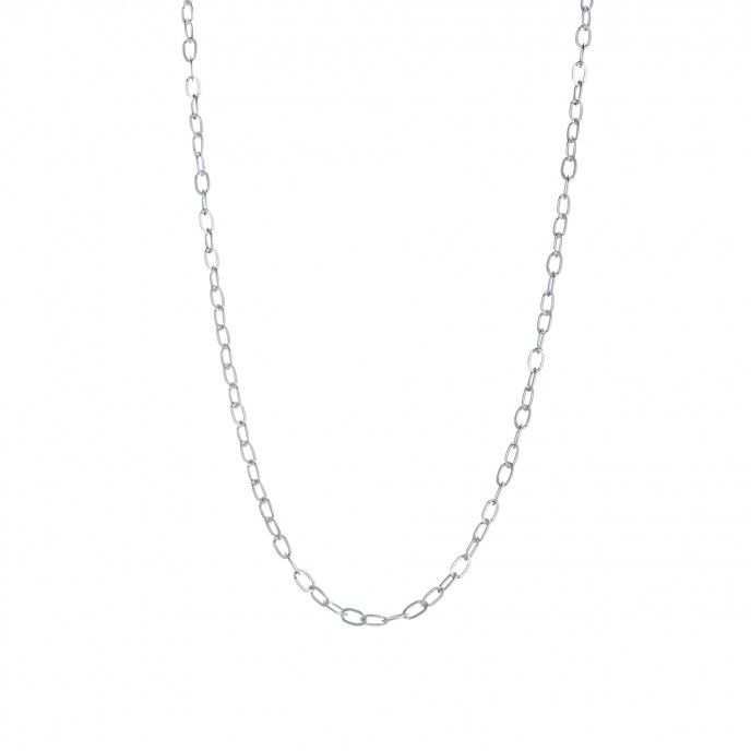 CHOKER OVAL LINKS CHAIN BRIGHTNESS