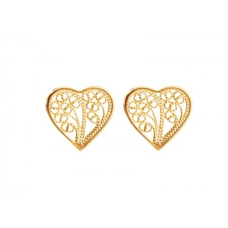 PENDIENTES CORAZN DE FILIGRANA