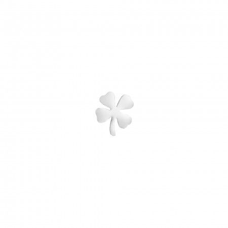 4 LEAF CLOVER EARRING 10MM UNIT