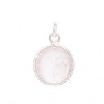 CUARZO ROSA PLATA