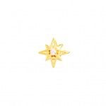 Gold Plated Silver - Zircon
