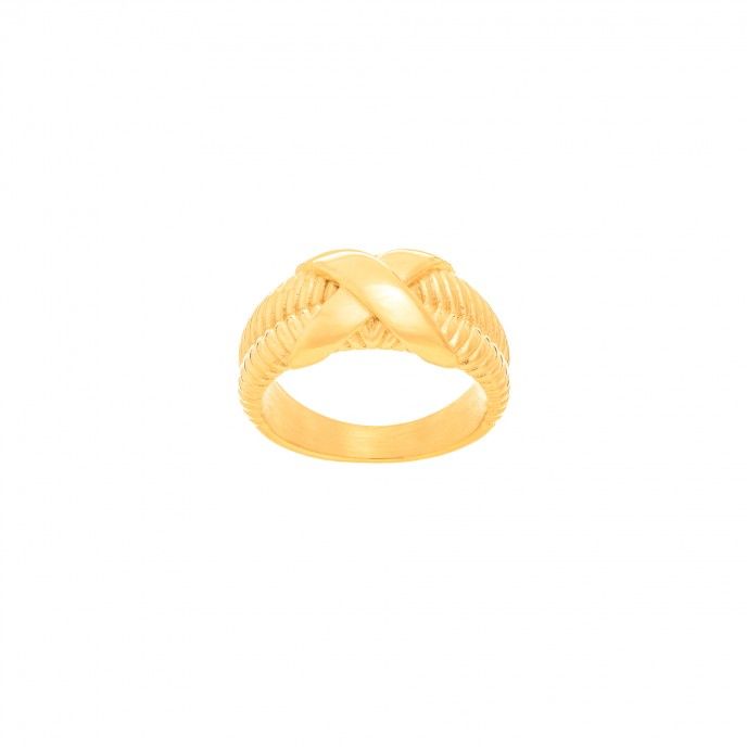 CROSSED RING