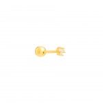 Gold Plated Silver - Zircon