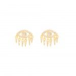 Gold Plated Silver - Zircon