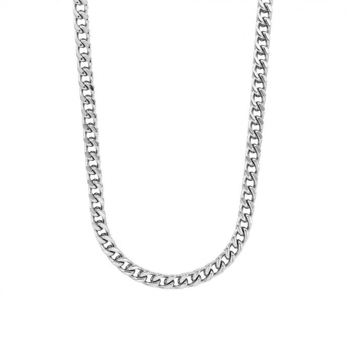 SQUARE THICK CHAIN ??STEEL NECKLACE 65CM