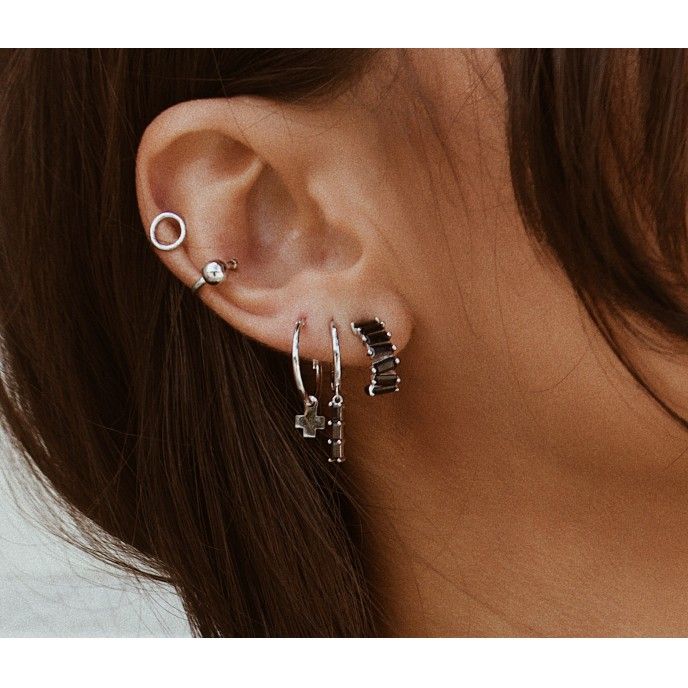 ZIRCON HOOPS