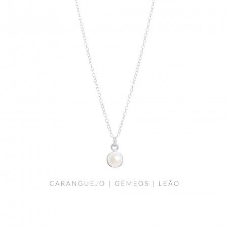 COLLAR DE PIEDRA CON SIGNO