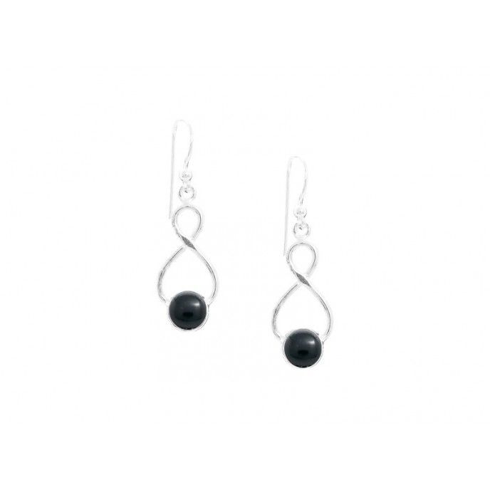 STONE DROP EARRINGS