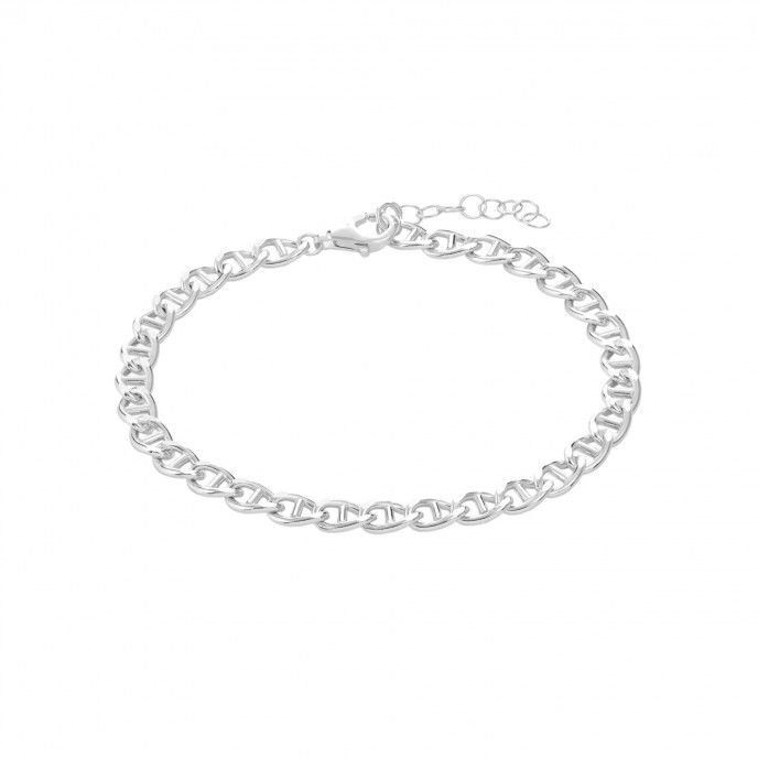 PULSERA CON ESLABONES OVALADOS