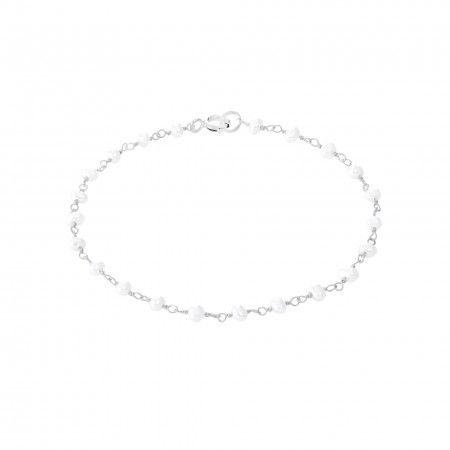 PULSERA CON PIEDRAS FACETADAS