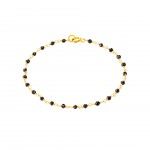 Gold Plated Silver with Onyx