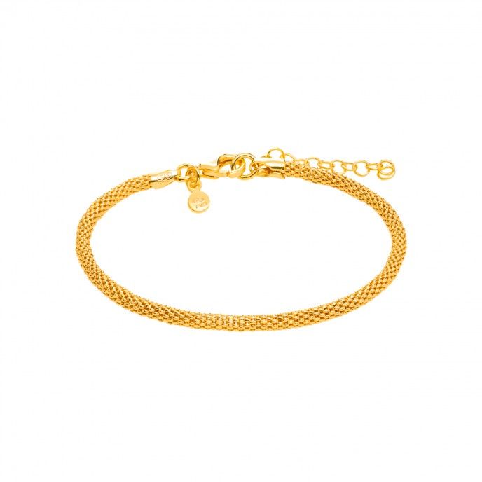 PULSERA CON CADENA POPCORN