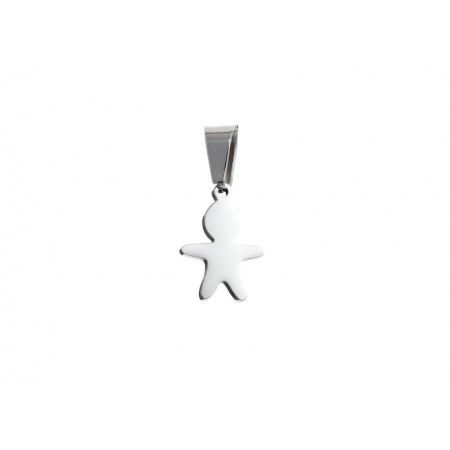 BOY STEEL PENDANT 15MM