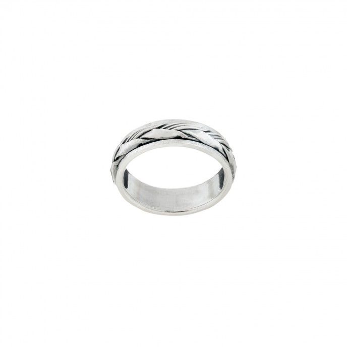 ANILLO GIRATORIO TRENZA