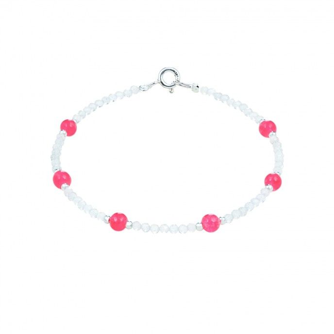 PULSERA DE PIEDRAS PARA EL PIE  - COLLECIN INFANTIL