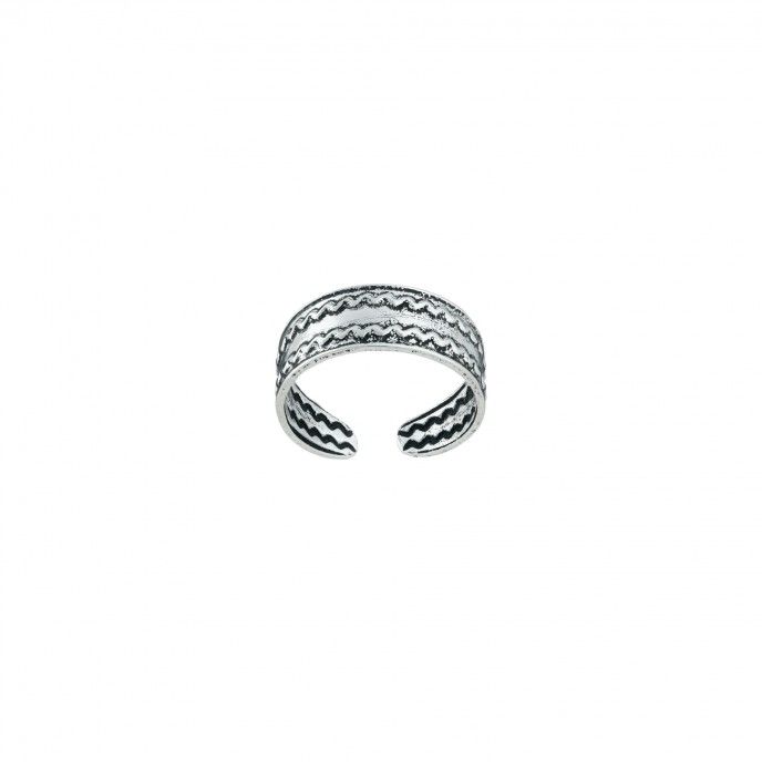 WAVED PHALANX RING