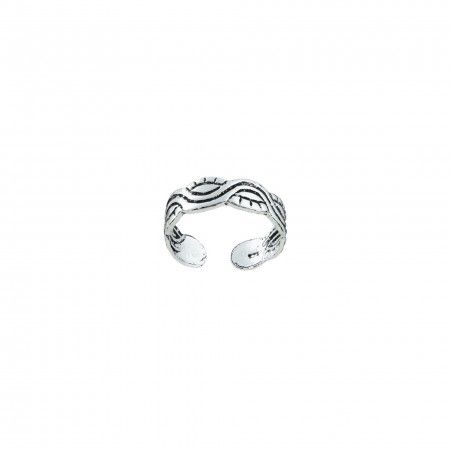 WAVED PHALANX RING