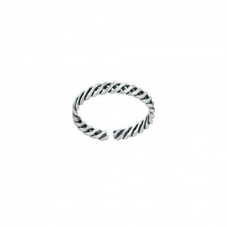 TWISTED PHALANX RING