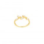 Gold Plated Silver - Zircon