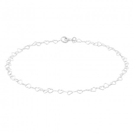 HEARTS CHAIN ANKLET