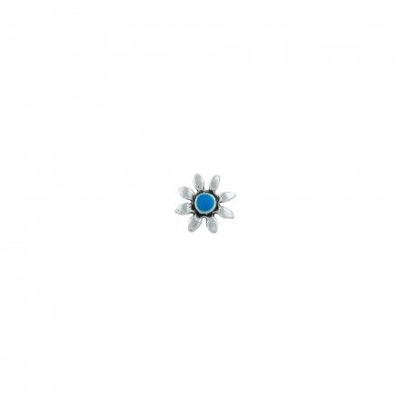 FLOWER SILVER EARRING
