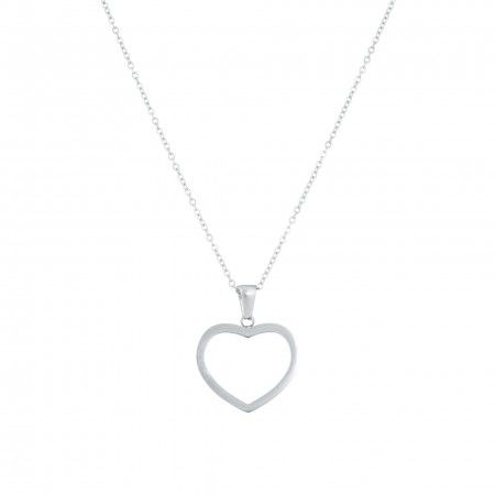 NECKLACE STEEL HEART