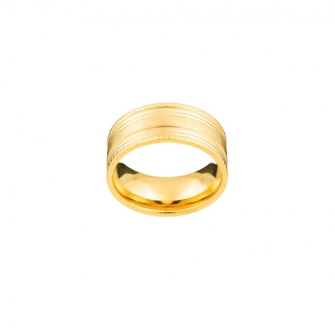 WORKED STEEL RING