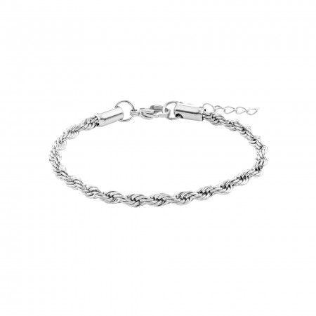 TWISTED STEEL BRACELET