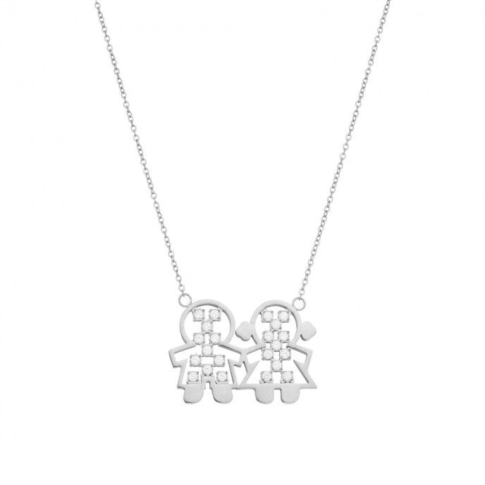 FAMILY STEEL NECKLACE