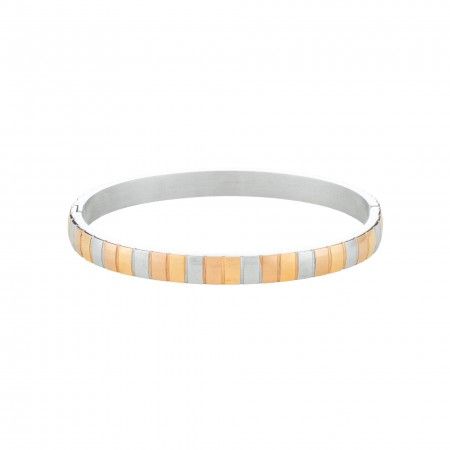 HARD STRIPES STEEL BRACELET