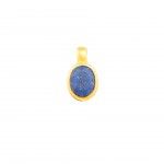 SILVER BATH GOLD LAPIS LAZULI