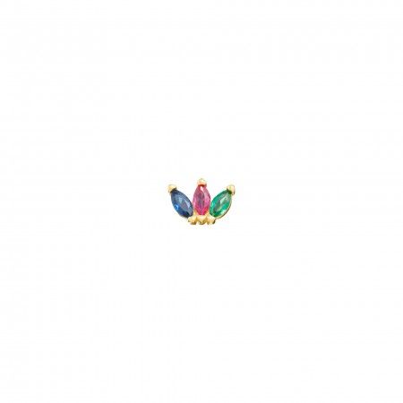 MIX COLOURS UNIT EARRING